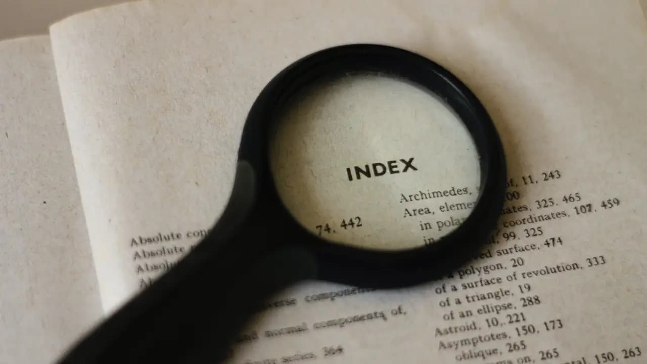 Indeks Adalah: Pengertian, Tujuan, Fungsi, dan Contohnya