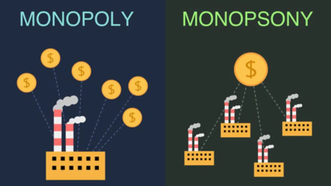 Contoh Pasar Monopsoni di Indonesia, Kebalikan Pasar Monopoli