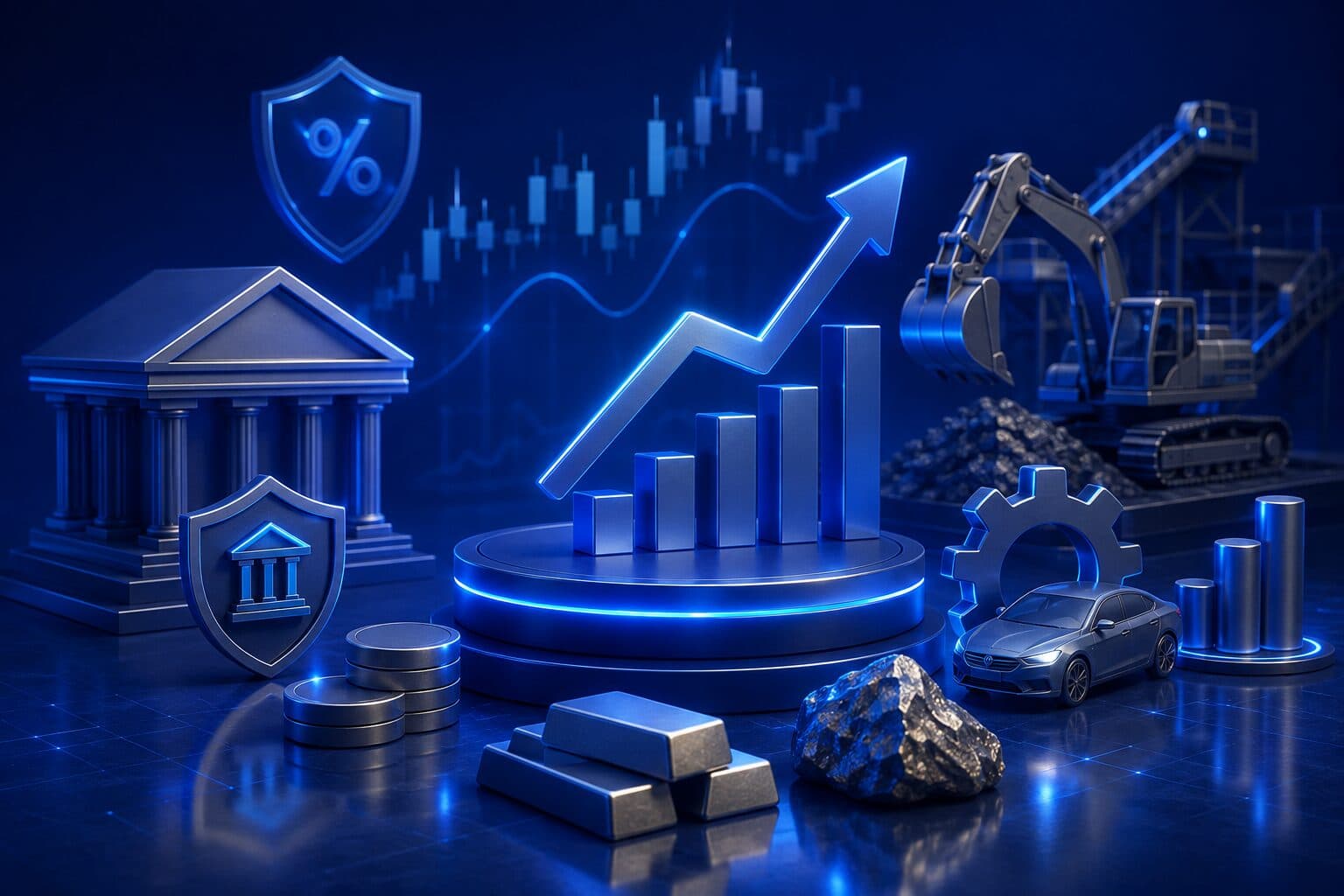 Kinerja LQ45 2Q26: Tambang Logam Unggul, Big Banks Masih Menarik