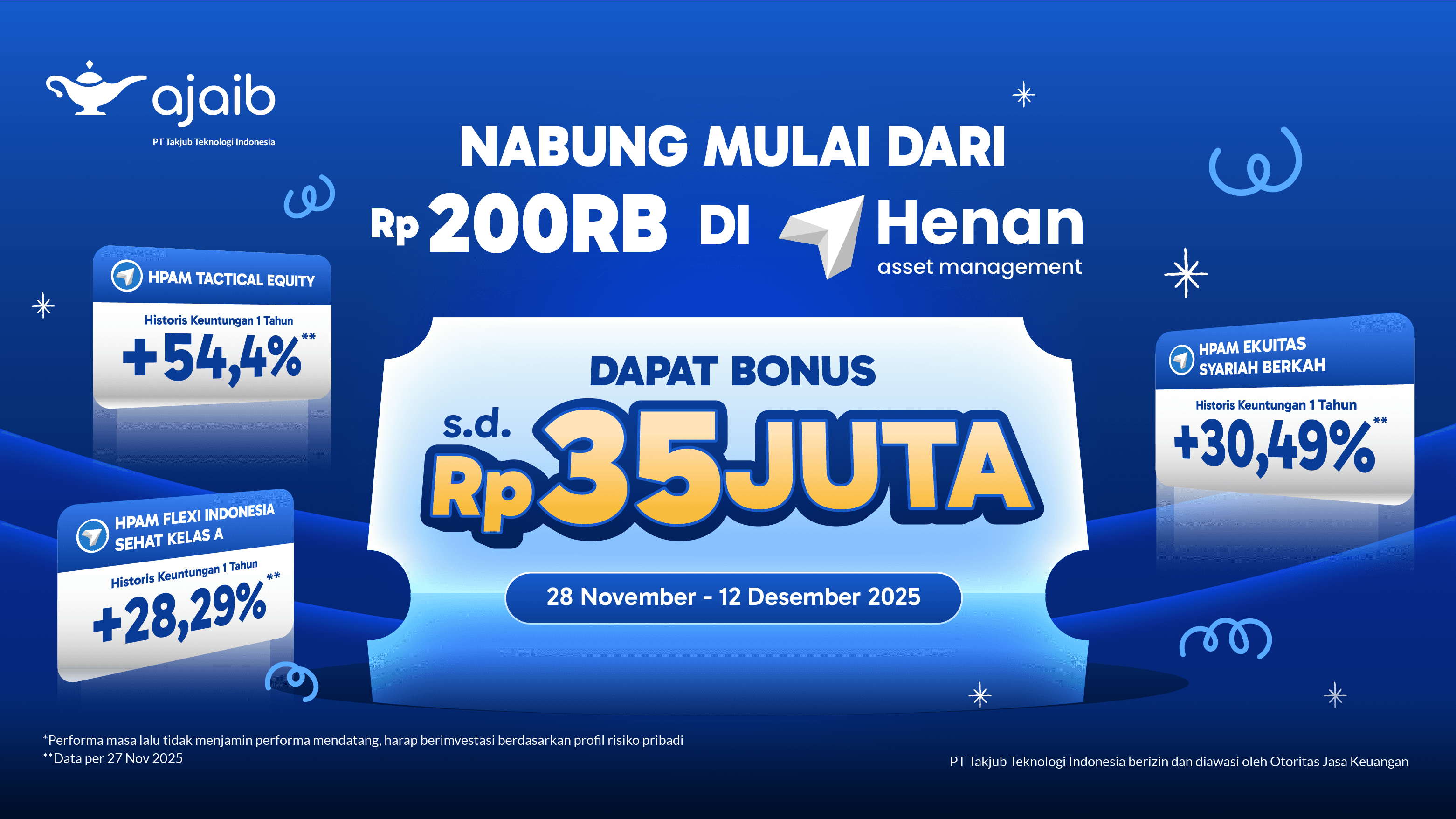 Ngabuburit Flash Deal: Beli Reksa Dana Cashback 100% di jam 15.00 – 19.00 WIB