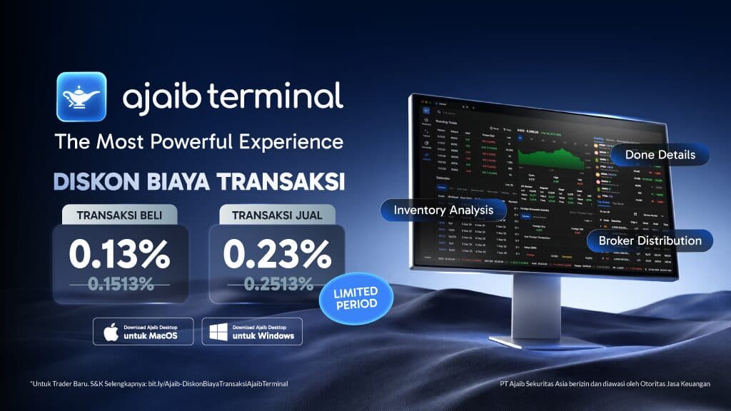 Diskon Biaya Transaksi di Ajaib Terminal