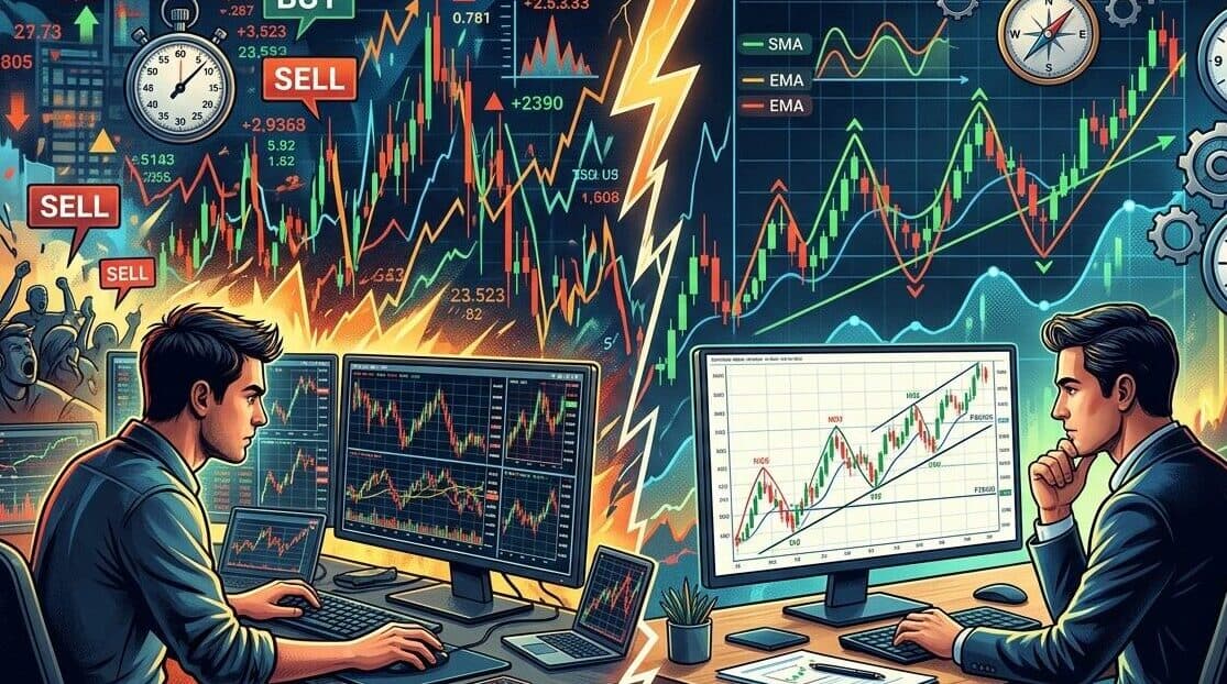Scalping vs Swing Trading Saham: Mana Strategi yang Lebih Cocok di Pasar Volatil
