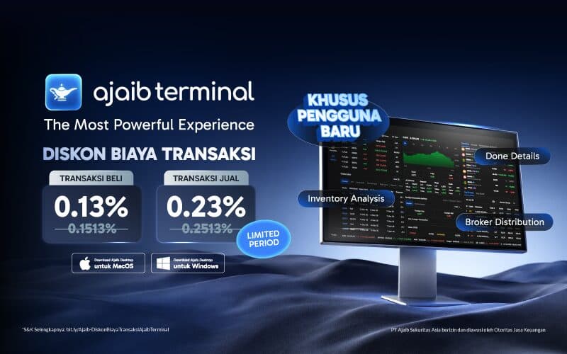 Diskon Biaya Transaksi di Ajaib Terminal