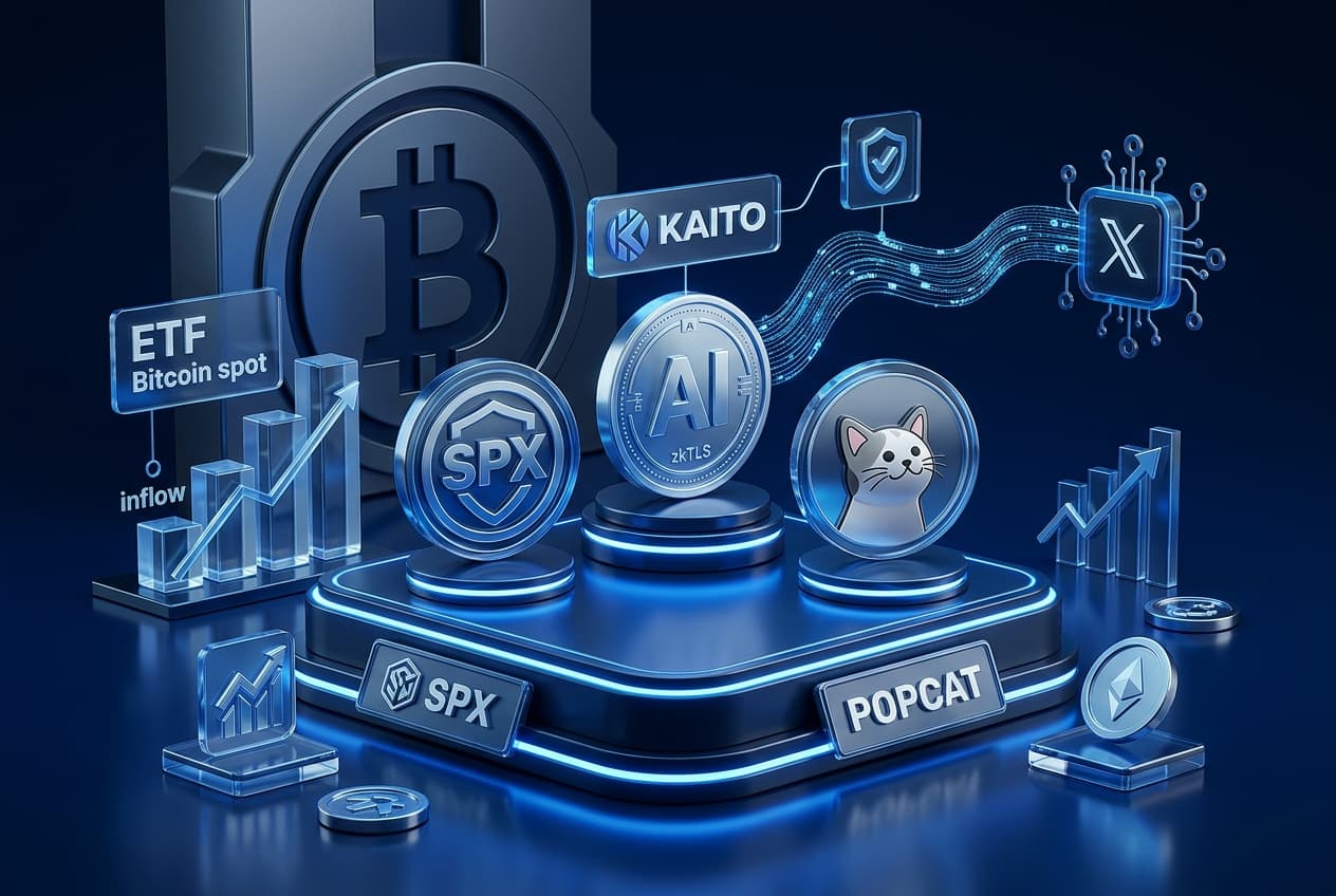 Rekomendasi Kripto Hari Ini: SPX, KAITO, dan POPCAT, Cek Level Entry & Take Profit