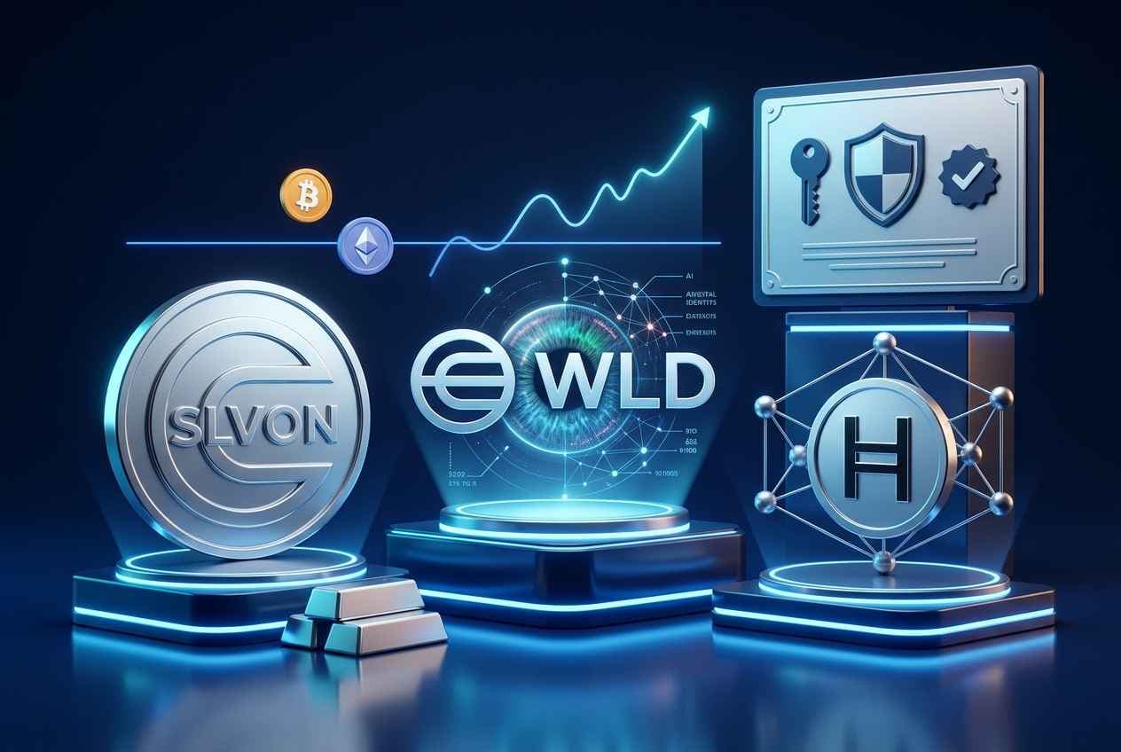 Rekomendasi Kripto Hari Ini: Simak SLVON, WLD, dan HBAR