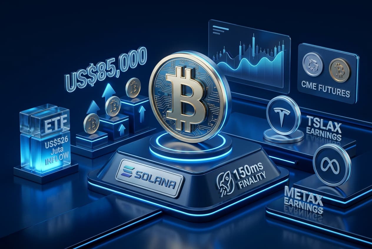 Bitcoin Naik ke US$83.150, Inflow ETF US$526 Juta Dorong BTC ke US$85.000?