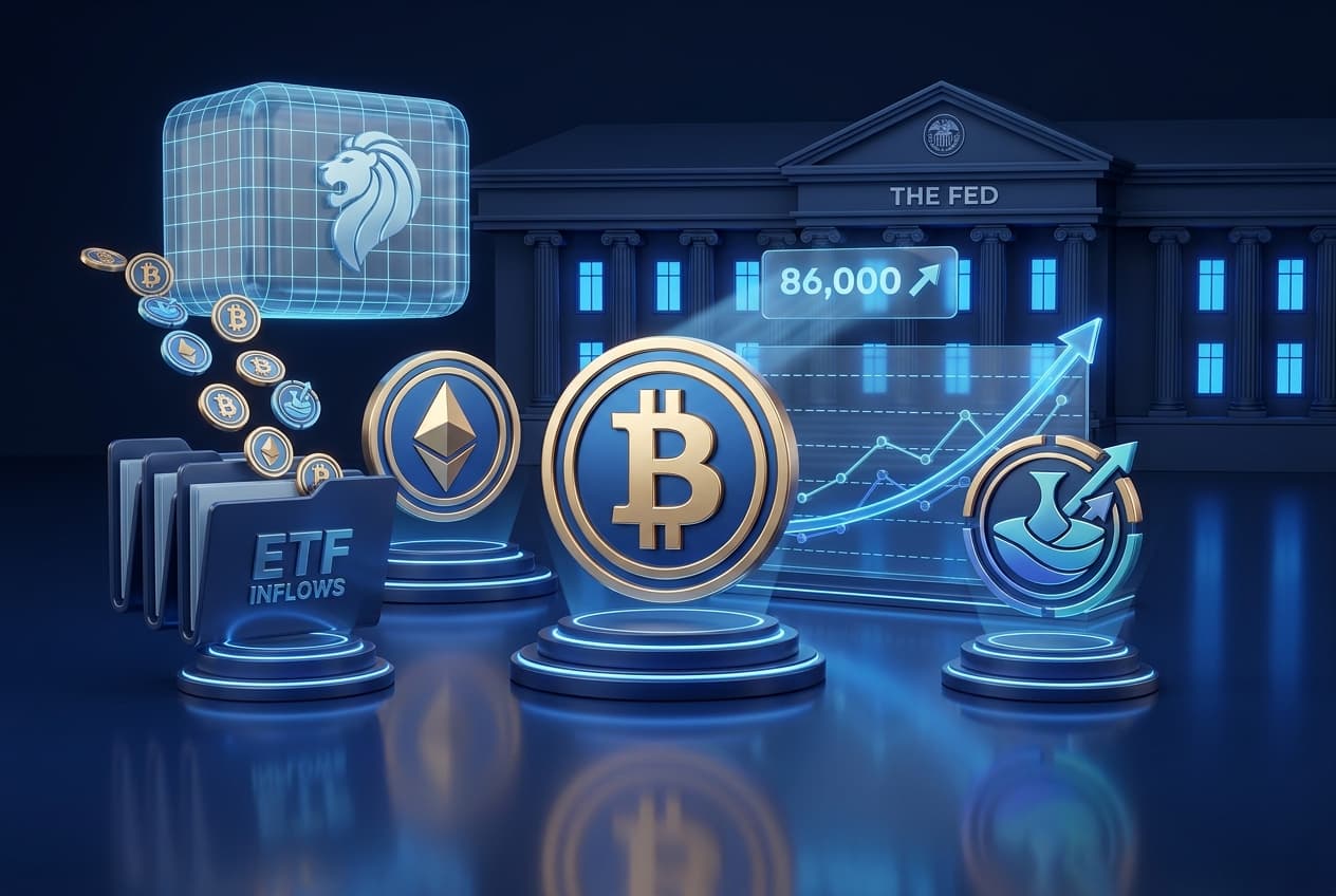 Harga Bitcoin Hari Ini: BTC Naik ke $86.500, Pasar Tunggu FOMC Minutes