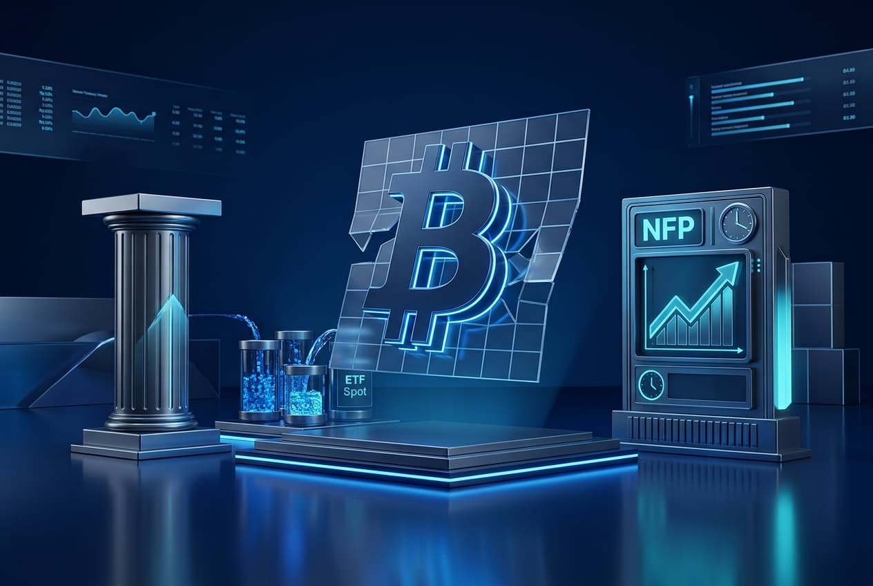 Harga Bitcoin Hari Ini: BTC Naik 1,45% ke $84.750, Pasar Menanti Data NFP