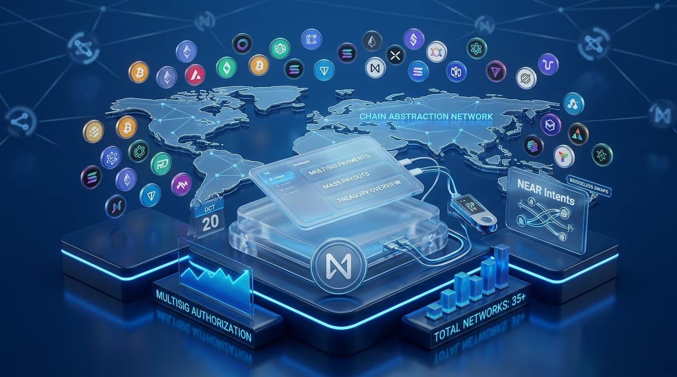 NEAR Protocol Luncurkan NEAR Business, Kelola Treasury di 35+ Blockchain