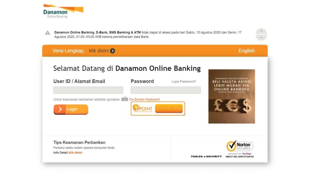 Danamon Online Banking: Syarat, Tarif, dan Cara Registrasi - Ajaib