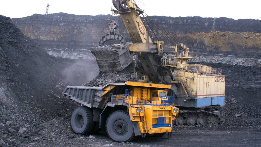 ilustrasi pertambangan batu bara