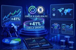 Circle (USDC) Jadi Sponsor Utama Chelsea FC, Saham Tokenisasi CRCLX Melesat 41%